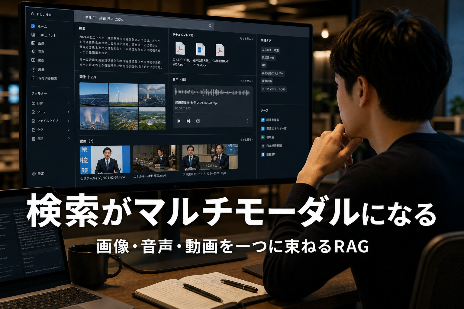 検索が証拠を持つ