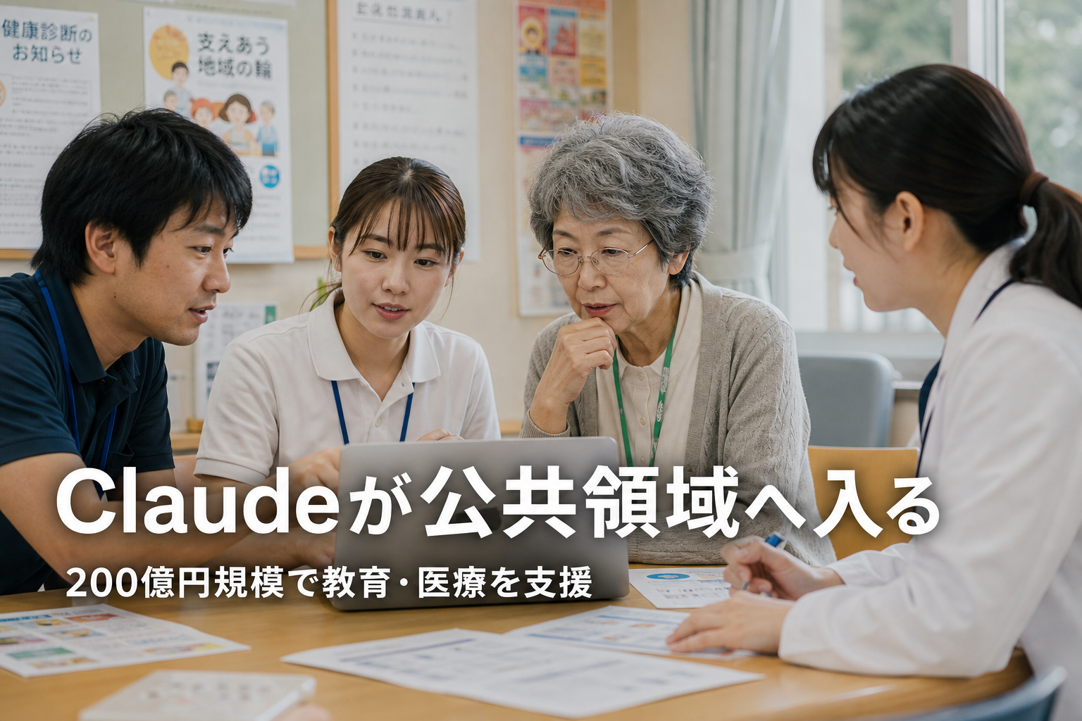 Claudeが社会課題の現場に入る