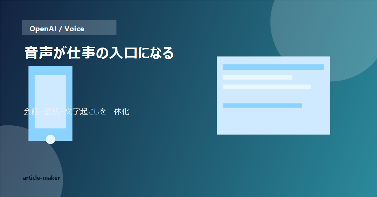 音声モデル強化を示すビジュアル