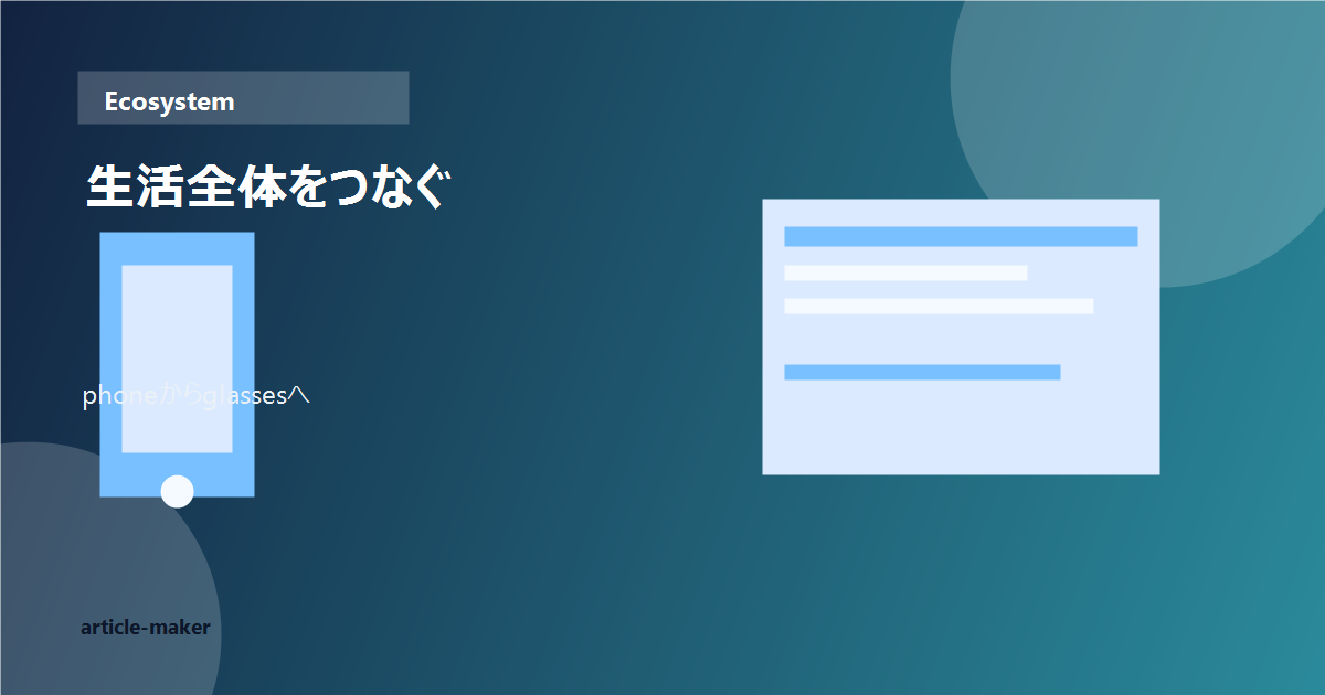 Androidエコシステム更新の概念図